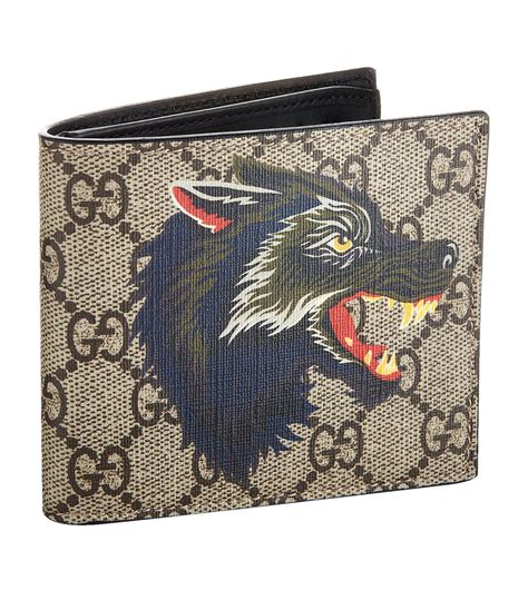 gucci canvas bifold wallet|gucci men's wallet knockoff.